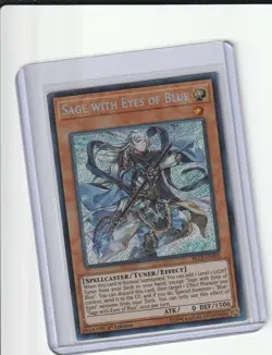 Yugioh LCKC-EN015 Sage With Eyes Of Blue - Secret Rare Unlimited Edition - Image 1