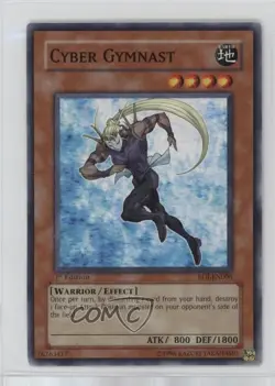 Cyber Gymnast 1st Ed. YuGiOh Enemy of Justice #EOJ-EN006 2006 - Image 1