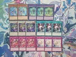 Azamina Diabellstar White Forest Deck Core 17 Card ALIN 1st Edition Yugioh - Image 1