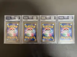 PSA10 Pokemon Card Set Leafeon Glaceon Sylveon and Umbreon VMAX Eevee Heroe RRR - Image 2
