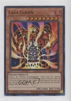 Lava Golem 1st Ed. Ultra Rares YuGiOh 25th Anniversary Rarity Collection - Image 1