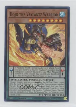 Hojo the Vaylantz Warrior 1st Ed. YuGiOh Tactical Masters #TAMA-EN004 - Image 1