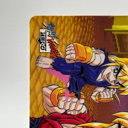 Ken Street Fighter Zero Trading Card TCG Carddass Capcom Japanese 1995 #26 - Image 2