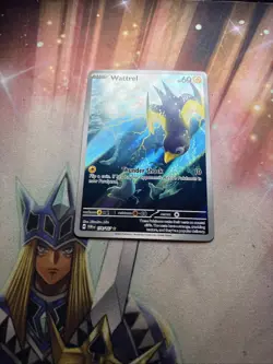 Pokemon TCG Wattrel Card 178/167 Twilight Masquerade Full Art Illustration - Image 1