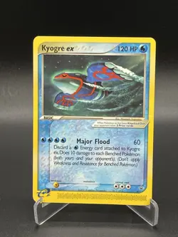 Kyogre ex 001 Nintendo Power Magazine Black Star Promo Pokemon Card 2003 - Image 1