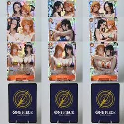 One Piece Nami and Robin Waifu Goddesss Story Doujin ACG Custom Card (Lot of 9) - Image 1