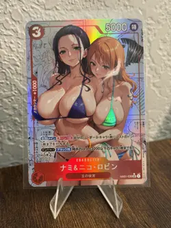 One Piece Nami and Robin Waifu Goddesss Story Doujin ACG Custom Card (Lot of 9) - Image 2