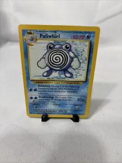 Poliwhirl 57/130, Basic, Regular, Uncommon, 2000, Pokemon Card , Vintage LP+ - Image 1