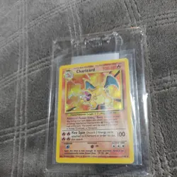 1999 Vintage Charizard Base Set Holo 4/102 Pokemon Card Wizards Of The Coast HP - Image 1