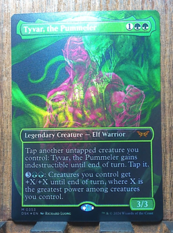 MTG✨ Tyvar, the Pummeler ( FOIL Showcase) Duskmourn: House of Horror🎇 NM ❤ - Image 1