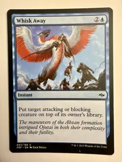 MTG Magic the Gathering Whisk Away (57/189) Fate Reforged LP FRF - Image 1