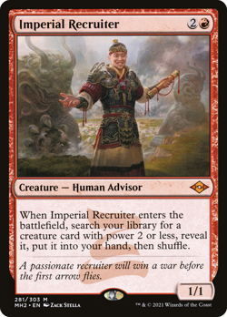 Imperial Recruiter - Modern Horizons 2 - MTG Magic the Gathering Near Mint Rare - Image 1