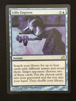 1x MTG Gifts Ungiven - Modern Masters (MMA) #46 - Magic the Gathering - Image 1