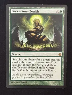 1x MTG Green Sun's Zenith - Mirrodin Besieged (MBS) #81 - Magic the Gathering - Image 1