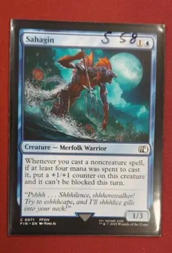 Sahagin #71 | Near Mint | Final Fantasy FIN | Magic MTG - Image 1
