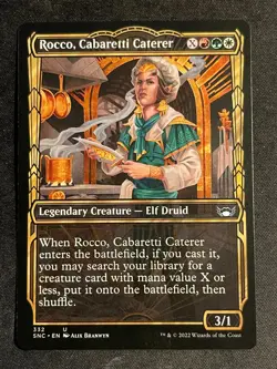 MTG Rocco, Cabaretti Caterer (Showcase), NM-Mint, (SNC #332) Regular - Image 1