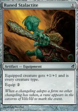 Runed Stalactite - Medium Play MTG Lorwyn - Image 1