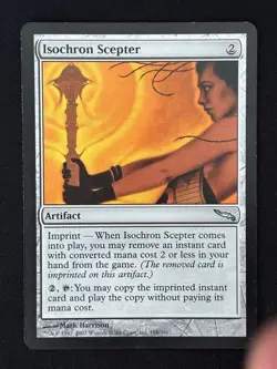 1x MTG Isochron Scepter - Mirrodin (MRD) #188 - Magic the Gathering - Image 1