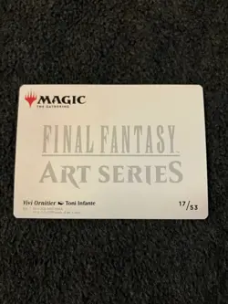Magic The Gathering MTG - Vivi Ornitier Art Series - FIN - Image 2