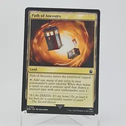 MTG - Path of Ancestry (293) - Universes Beyond: Doctor Who - Near Mint - Image 1