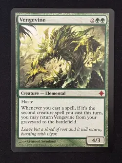 1x MTG Vengevine - Rise of the Eldrazi (ROE) #212 - Magic the Gathering - Image 1