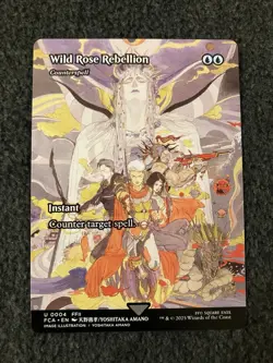 Magic The Gathering MTG - Wild Rose Rebellion - Counterspell (Showcase) - FIN - Image 1