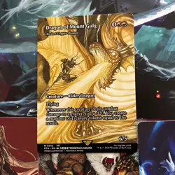 Dragon of Mount Gulg 12 Mythic Final Fantasy Magic The Gathering MTG Non Foil - Image 1