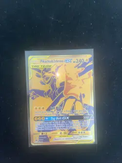 2021 Pokemon Pikachu & Zekrom GX TAG TEAM SM248 Black Star Promo Nm - Image 1
