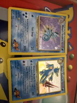 Misty's Golduck Holo Rare Misty’s Seadra Pokemon Card - Image 1