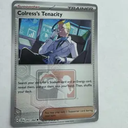 Play! Pokemon Colress's Tenacity 057/064 Promo Mid-Year Celebration League Promo - Image 3