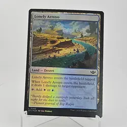 Lonely Arroyo OTJ MTG 260 FOIL COMMON M/NM - Image 1