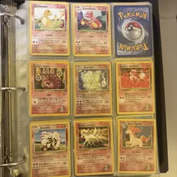 Binder full(200+) VINTAGE + MODERN Pokemon Cards (various sets) mew, promos LP - Image 2