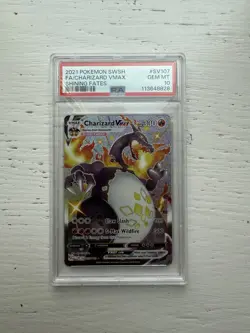 2021 Pokemon SWSH FA/Charizard VMAX Shining Fates PSA 10 - Image 1
