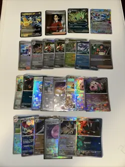 Pokemon Prismatic Evolutions Lot! Pokeballs, Full Arts Trainers, Ex, ACE SPEC. - Image 1