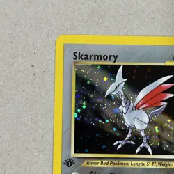 Pokemon Skarmory 13/111 1st Edition Neo Genesis Holo Rare - Image 2