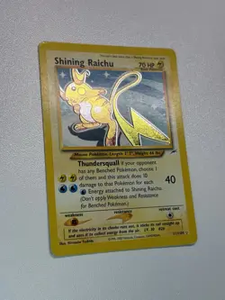 Pokemon TCG Shining Richu 111/102 Neo Destiny Unlimited Holo LP/MP - Image 4