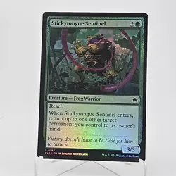 x1 Stickytongue Sentinel BLB Bloomburrow MTG 193 FOIL COMMON 1x - Image 1
