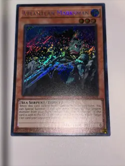 Yugioh! Atlantean Marksman - RA04-EN009 - Secret Rare - 1st Edition Near Mint, E - Image 1