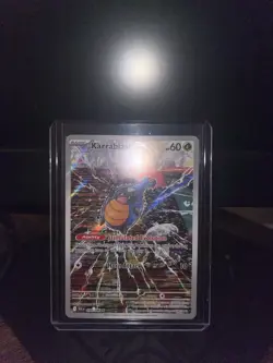 Pokemon Card Karrablast Holographic Rare Black & White Plasma Blast - Image 1