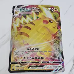 Pikachu VMAX FULL ALT ART Black Jumbo Star Promo card SWSH286 SWSH 2023 LP - Image 2