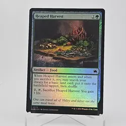 x1 Heaped Harvest BLB Bloomburrow MTG 175 FOIL COMMON M/NM 1x - Image 1