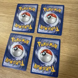 Pokemon Card - Ponyta 1st Edition French Base Set 60/102 Common *Lot of 4* LP - Image 2