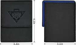 Card Deck Box Fits MTG Yu-Gi-Oh! TCG, Card Storage Box with Dividers Holds 100+ - Image 2