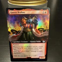 Queen Brahne - (Extended Art FOIL) MTG Final Fantasy FIN English - Image 1