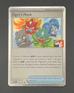 Pokemon Card Ogre's Mask 159/167 Prize Pack Series Cards Cosmos Holo - Near Mint - Image 1