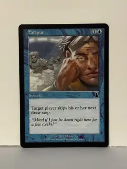 Fatigue C Urza's Destiny 32 NM MTG Magic Fast Ship - Image 1