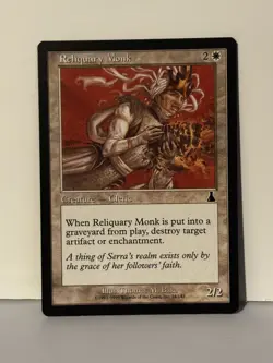 Reliquary Monk C Urza's Destiny 14 NM MTG Magic Fast Ship - Image 1