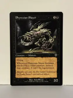 Phyrexian Slayer C Invasion 118 NM MTG Magic Fast Ship - Image 1