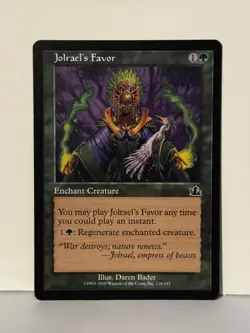 Jolrael's Favor C Prophecy 116 NM MTG Magic Fast Ship - Image 1