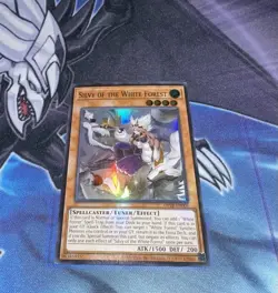 Silvy Of The White Forest NM Super Rare OP28-EN005 Yugioh! - Image 1